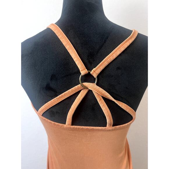 Free People Movement Strappy Tank Top - Brown & Pink, Small - Picture 5 of 7